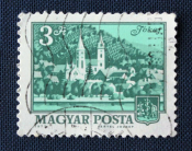 Венгрия 1973 Токай Церковь и  Городская ратуша Sc# 2198 Used