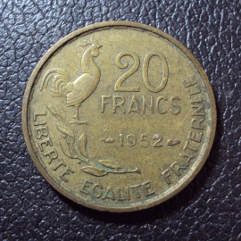 Франция 20 франков 1952 год.