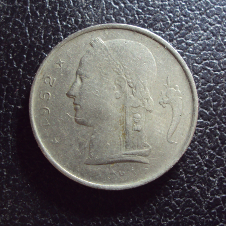 Бельгия 1 франк 1952 год belgique.