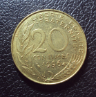 Франция 20 сантим 1996 год.