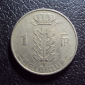 Бельгия 1 франк 1960 год belgique. - вид 1