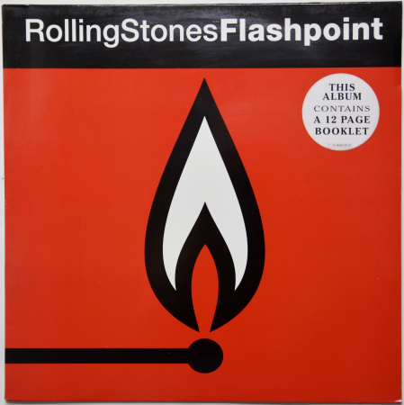 Rolling Stones "Flashpoint" 1991 Lp + Booklet  