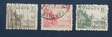 Испания 1938-39 Сид Кампеадор El Cid Sc# 664-666 Used