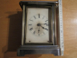 Часы каретные настольные каминные будильник Ansonia clock Co USA старинные США до 1917 г.  - вид 1