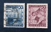 Австрия 1947 Стандарт Ландшафт Sc# 486, 487 Used