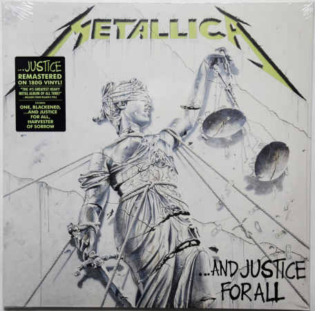 Metallica "...And Justice For All" 1988/2018 2Lp SEALED  