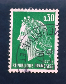Франция 1969 Марианна символ Франции Sc# 1231C Used