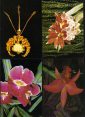 Набор открыток Чехословакия 2. Орхидеи, цветы. 9 из 18 шт. неполный - вид 3