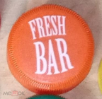 Пробка от напитка Fresh bar Фрэш Бар, оранжевая винтовая