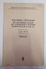 Книга СССР Таблицы стрельбы по наземным целям из стрелкового оружия калибров 5,45 и 7,62 мм. 1977 г.
