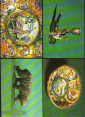 Набор открыток 1981 Изображения животных и птиц в Русском ювелирном искусстве Оружейная палата 20 шт - вид 8