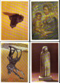 Набор открыток СССР 1985 г. Западноевропейская скульптура XV-XVI веков в Эрмитаже 16 шт полный - вид 5