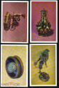 Набор открыток 1971 г. Западноевропейские ювелирные изделия. Украшения. Эрмитаж. без обложки - вид 2
