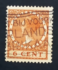 Нидерланды 1927 королева Вильгельмина Sc# 173 Used