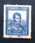 Чили 1932 Бернардо О’Хиггинс Рикельме Sc# 182 Used
