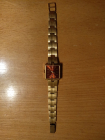 Часы наручные женские Заря 17 камней позолота AU 10 с браслетом AU 4,5 СССР