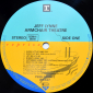 Jeff Lynne (ELO) "Armchair Theatre" 1990 Lp   - вид 4