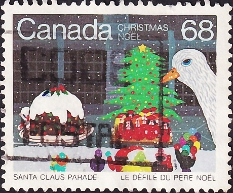 Канада 1985 год . Рождественская елка , 68 с . Каталог 1,50 €.