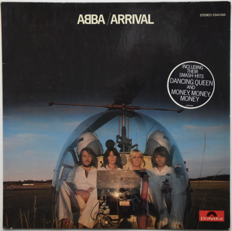 ABBA "Arrival" 1976 Lp + Promo Poster  