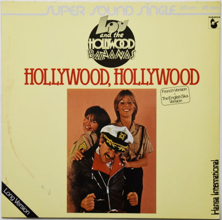 Lou And The Hollywood Bananas "Hollywood,Hollywood" 1979 Maxi Single  