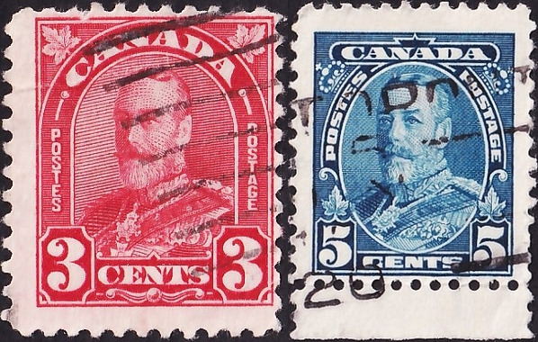 Канада 1931-35 гг . Король Георг V . Каталог 0,70 €.