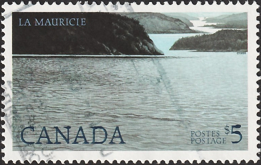 Канада 1986 год . Ла-Мориси (принтер CBN) , 5 $ . Каталог 4,50 £ . (1)
