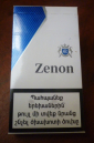 НЕ ВСКРЫТАЯ пачка сигарет "ZENON" Blue в коллекцию !!! - вид 3