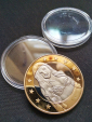 Коллекционная монета 6 SEX EUROS золото 24К - вид 3