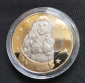 Коллекционная монета 6 SEX EUROS золото 24К - вид 4