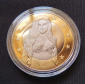 Коллекционная монета 6 SEX EUROS золото 24К - вид 5
