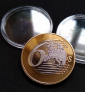 Коллекционная монета 6 SEX EUROS золото 24К - вид 1