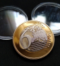 Коллекционная монета 6 SEX EUROS золото 24К - вид 7