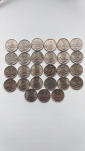 Набор монет 1-5 копеек 1997-2014 г 53 шт полный набор - вид 3