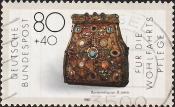 Германия 1987 год . Реликвии 8-го века . Каталог 2,40 £ . (2)