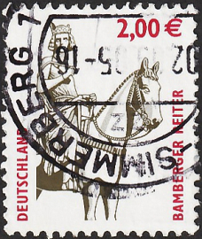 Германия 2003 год . Бамбергский всадник . Каталог 4,0 €. (2)