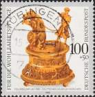 Германия 1992 год . Статуэтка - Часы, 1580 год . Каталог 2,40 £ (2)