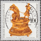 Германия 1992 год . Статуэтка - Часы, 1580 год . Каталог 2,40 £ (4)