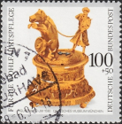Германия 1992 год . Статуэтка - Часы, 1580 год . Каталог 2,40 £ (5)