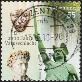 Германия 2009 год . 2000 лет битвы при Варусе . Каталог 2,60 £ (1)