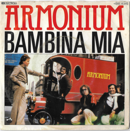 Armonium "Bambina Mia" 1979 Single 