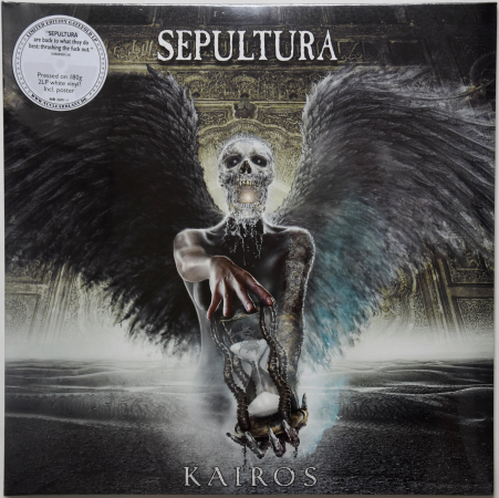 Sepultura "Kairos" 2011 2Lp White Vinyl + Poster SEALED 