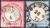 Германия 1872 год . Орел, большой щит . , часть серии . Каталог 19,75 £.