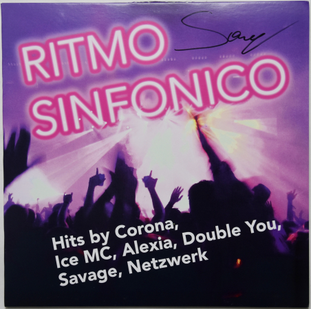 Savage "Ritmo Sinfonico" (Hits By Corona Ice Mc Alexia) 2020 Lp + Autograph Savage NEW!  