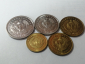 Узбекистан - набор (5 монет) 1, 3, 5, 20, 50 тийин 1994 год, UNC, в блеске!!! - вид 4
