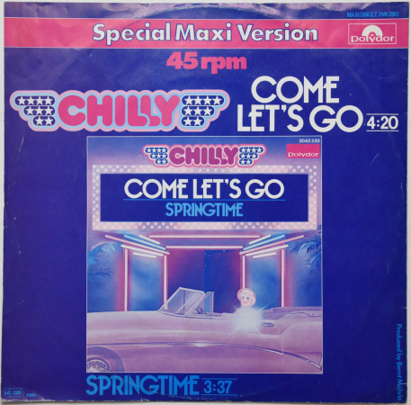 Chilly "Come Let's Go" 1980 Maxi Single  