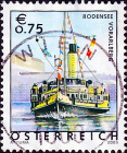Австрия 2003 год . Лодка на Бодензее, Форарльберг . Каталог 1,80 £ . (1)