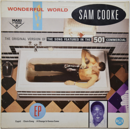 Sam Cooke "Wonderful World" 1986 Maxi Single  