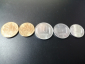 Приднестровье. Набор 5 монет. 1, 5, 10, 25, 50 копеек. 2000 - 2005. UNC - вид 1
