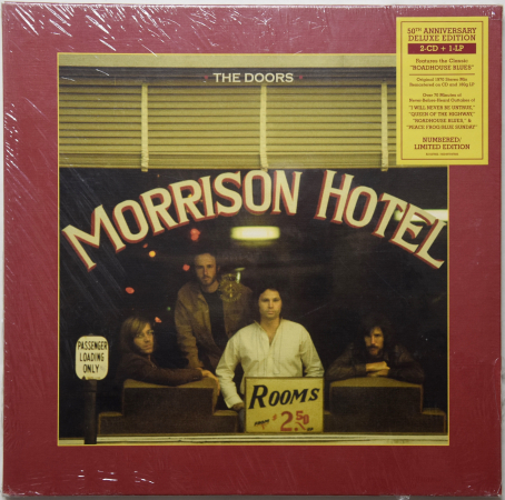 The Doors "Morrison Hotel" 2020 LP + 2CD 50th Anniversary Deluxe Edition Limited Numbered SEALED 