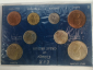 Великобритания, Англия, Набор монет 1966 года, Состояние UNC - вид 2